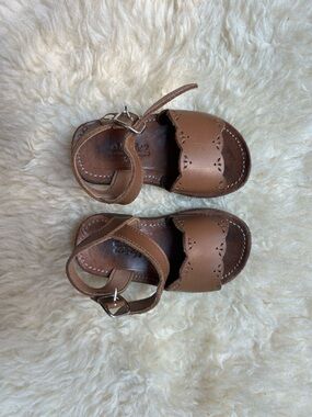 Bella toddler leather sandals